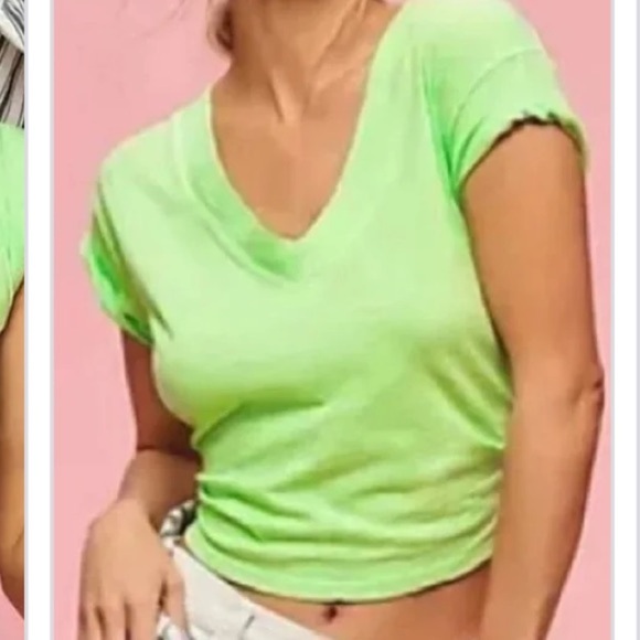 PILCRO {Anthropologie} Cotton Crop Tee - Picture 3 of 15